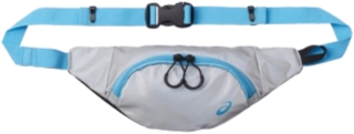 【ASICS/アシックス】 WAISTPACK M シルバーxアクアリウム メンズ アシックス